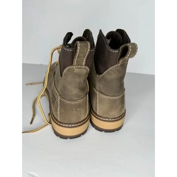 TIMBERLAND PRO Women's Hightower 6" Alloy Toe Waterproof Work Boot US 8.5 EU 39 - Picture 5 of 7